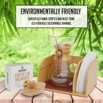 HEXNUB Bamboo Stand for Pour Over Coffee Makers