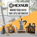 HEXNUB Bamboo Stand for Pour Over Coffee Makers