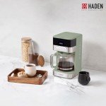Haden 12-Cup Programmable Drip Coffee Maker - Green