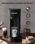 ZACME 4-in-1 Mini Coffee Maker with Frother