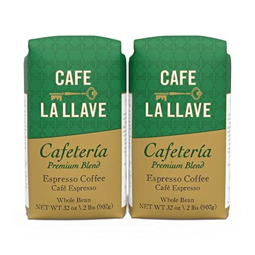 Cafe La Llave Whole Bean Dark Roast Espresso 32oz