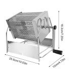 Stainless Steel Hand Crank Coffee Bean Roaster