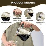 Aquach 28oz Pour Over Coffee Maker Set