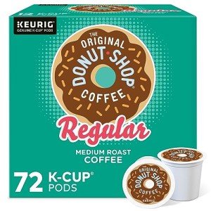 Original Donut Shop Medium Roast K-Cup Pods, 72 Count