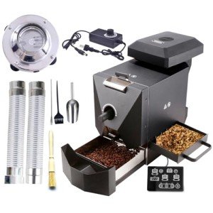 Electric Coffee Roaster with Smoke Filter and Collector