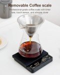 MOKKOM Bluetooth Coffee Grinder with Scale & 31 Settings