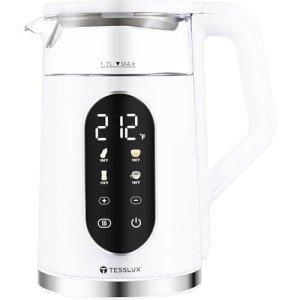 Tesslux Glass Electric Kettle with Temperature Control