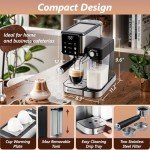 Tesslux 20 Bar Espresso & Cappuccino Machine