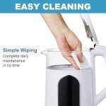 Tesslux Glass Electric Kettle with Temperature Control