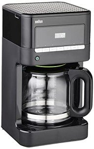 Braun Brew Sense 12-Cup Coffee Maker, Black