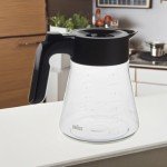 Braun MultiServe Coffee Machine 10-Cup Carafe, Black