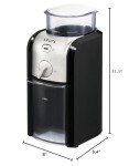 KRUPS Stainless Steel Burr Coffee Grinder, 8-Ounce