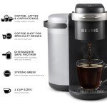 Keurig K Café Single Serve Coffee and Latte Machine