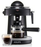 KRUPS XP100050 Espresso Machine with Frother, Black