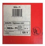 Krups Mini Espresso Machine - 800 Watts White