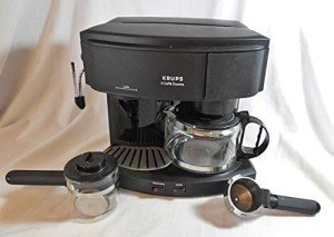 Black Krups II Caffe Duomo Espresso & Frother