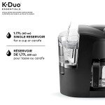 K-Duo Essentials Black K-Cup Pod Brewer