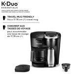 K-Duo Essentials Black K-Cup Pod Brewer