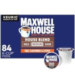 Maxwell House Medium Roast K-Cup Coffee Pods, 84 ct