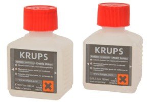 Krups Coffee Machine Liquid Cleaner - 2 Bottles