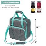 BAGSPRITE Travel Bag for Keurig K-Mini Coffee Maker