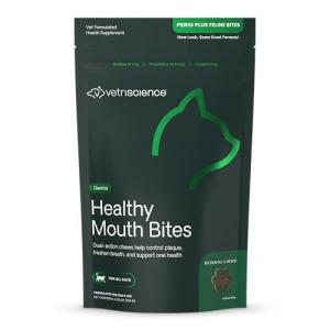 VETRISCIENCE Crunchy Teeth Cleaning Treats for Cats