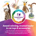 Interactive Carpet Scratch & Spin Post with Wand Toys