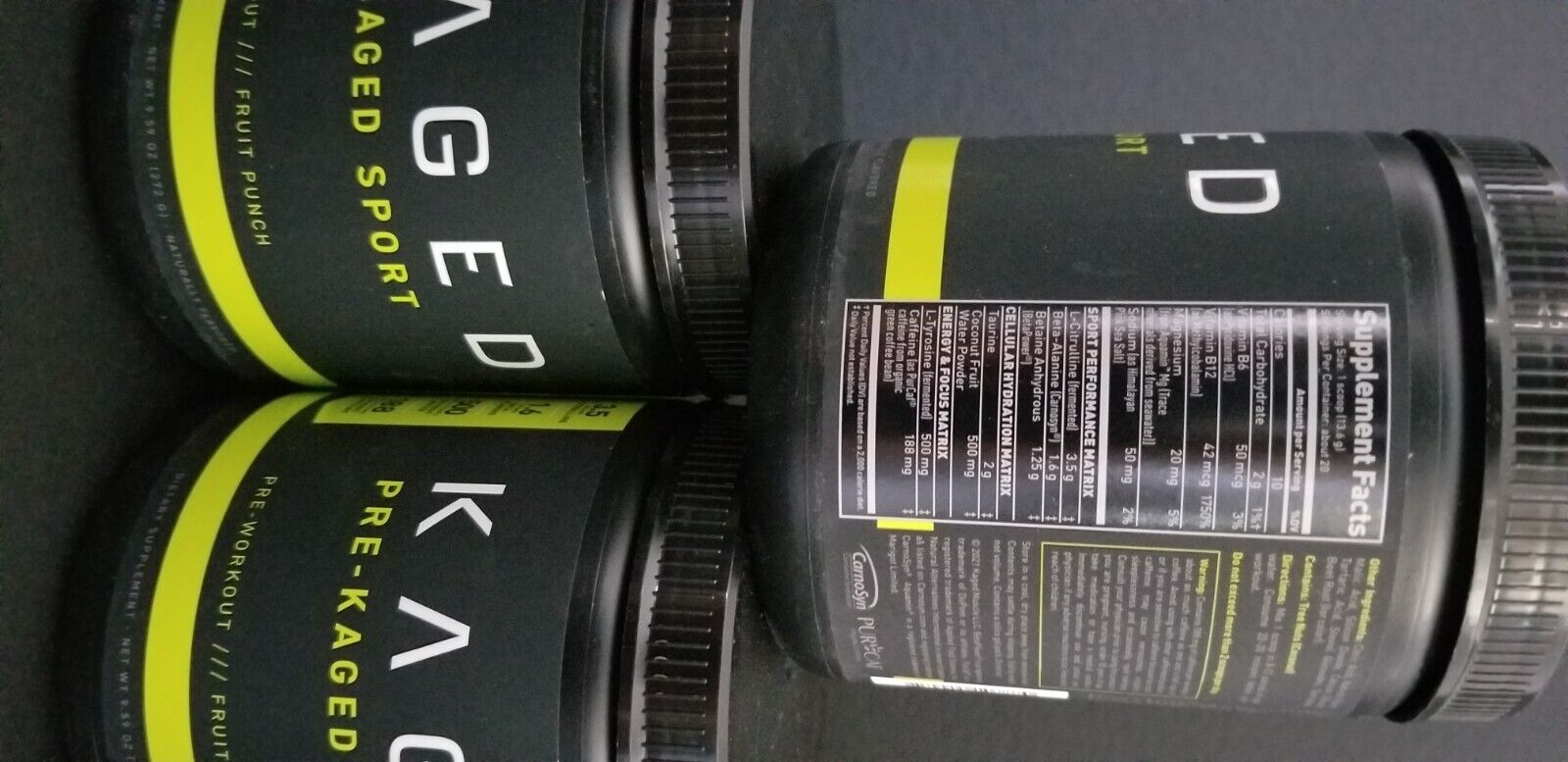 Pre-Kaged Sport: Energy, Focus, Hydration, Endurance