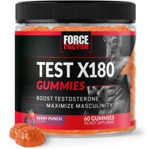 Test X180 Gummies - Men's Testosterone Booster, Berry Punch
