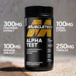 MuscleTech AlphaTest Testosterone Booster for Men