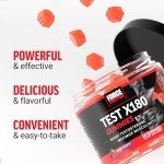 Test X180 Gummies - Men's Testosterone Booster, Berry Punch