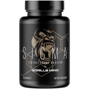 Gorilla Mind Sigma Testosterone Booster with Tongkat Ali