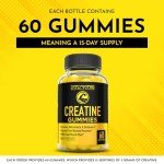 Creatine Monohydrate Gummies for Strength and Recovery