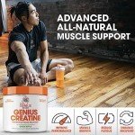 Genius Green Apple Creatine Powder for Muscle Growth