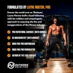 Outwork Nutrition Post Workout Recovery Powder, Orange 230g