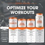 Genius Green Apple Creatine Powder for Muscle Growth