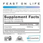 Micronized Creatine Monohydrate Powder – 200g Unflavored