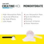 CON-CRET Creatine HCl Powder - Pineapple Flavor