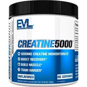 Evlution Nutrition Creatine 5000 Unflavored Powder 60 Servings