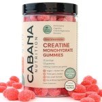 Watermelon Creatine Gummies - 5000mg for Energy & Recovery