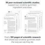 Legion Creatine Monohydrate Gummies for Muscle Gain