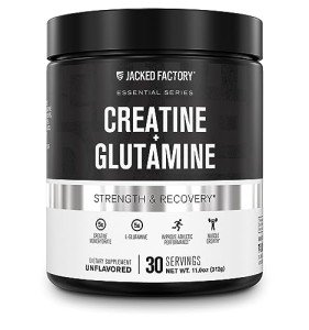Jacked Factory Creatine + Glutamine for Muscle Recovery