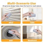 2-Pack Magic Duster Sponges for Easy Cleaning
