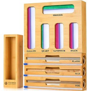 Calmbee Kitchen Bag and Foil Organizer
