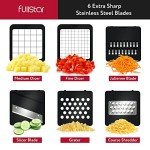 6-in-1 Vegetable Chopper and Cheese Slicer Combo