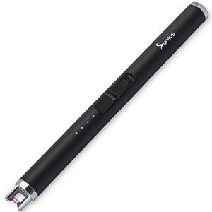 Rechargeable Flameless Electric Candle Lighter with Display