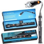 Extendable Magnetic Flashlight & Pick-Up Tool