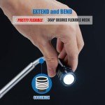 Extendable Magnetic Flashlight & Pick-Up Tool