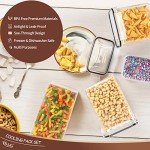 24-Piece Airtight Food Storage Containers Set