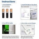 ToiLight Motion Sensor Toilet Bowl Night Light